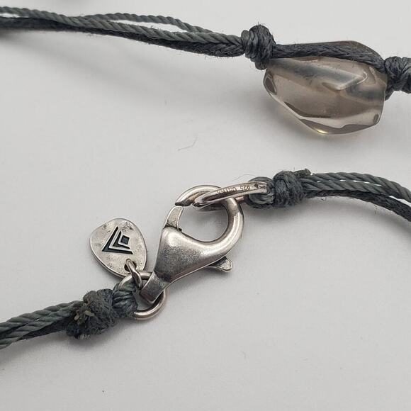 Silpada Sterling Silver Pearl Pink Soapstone 40" Long Necklace N2191 - Picture 7 of 8